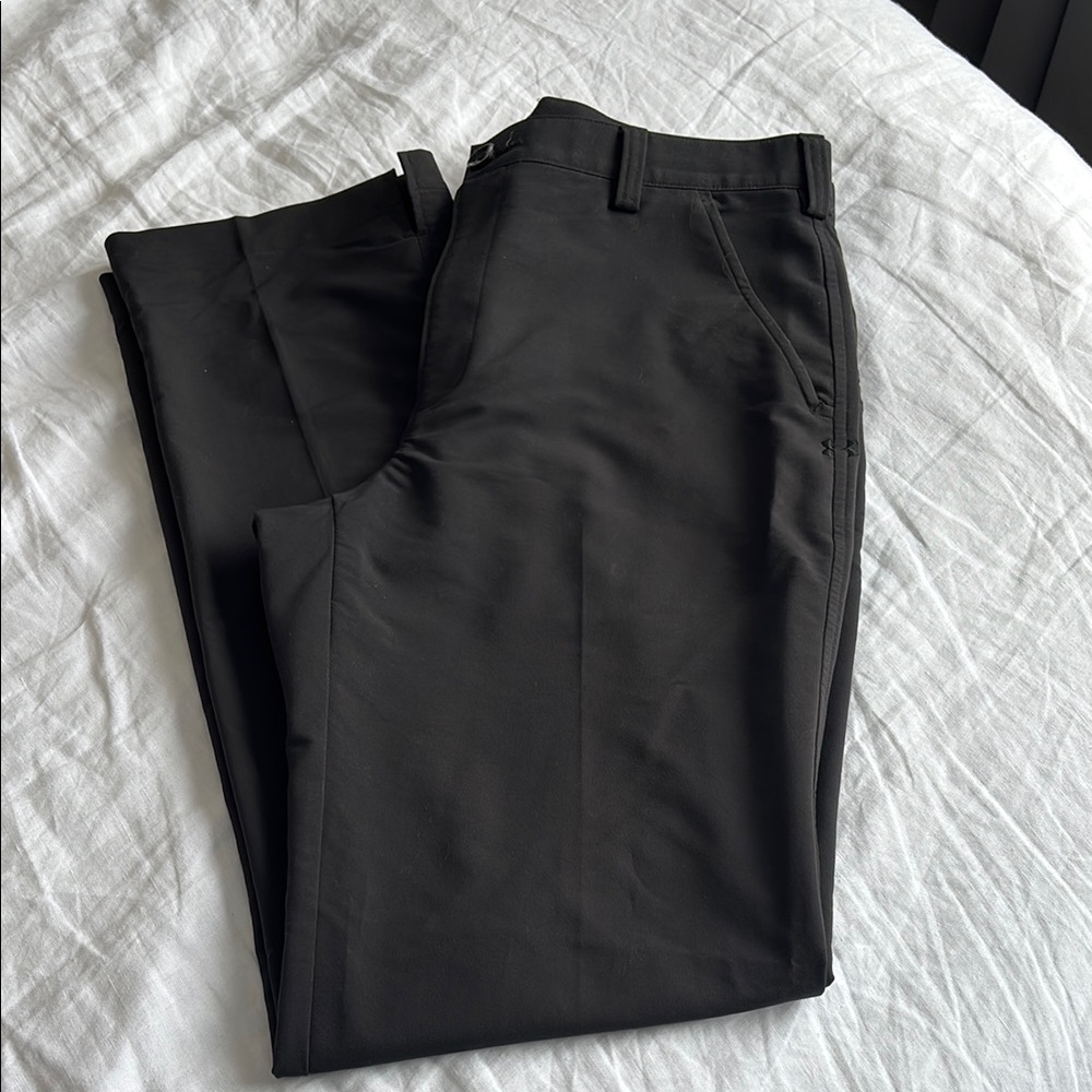 Mens Under Armour Black Pants
